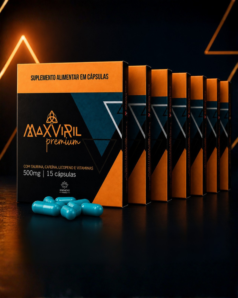 MaxViril - Tratamento para 6 meses